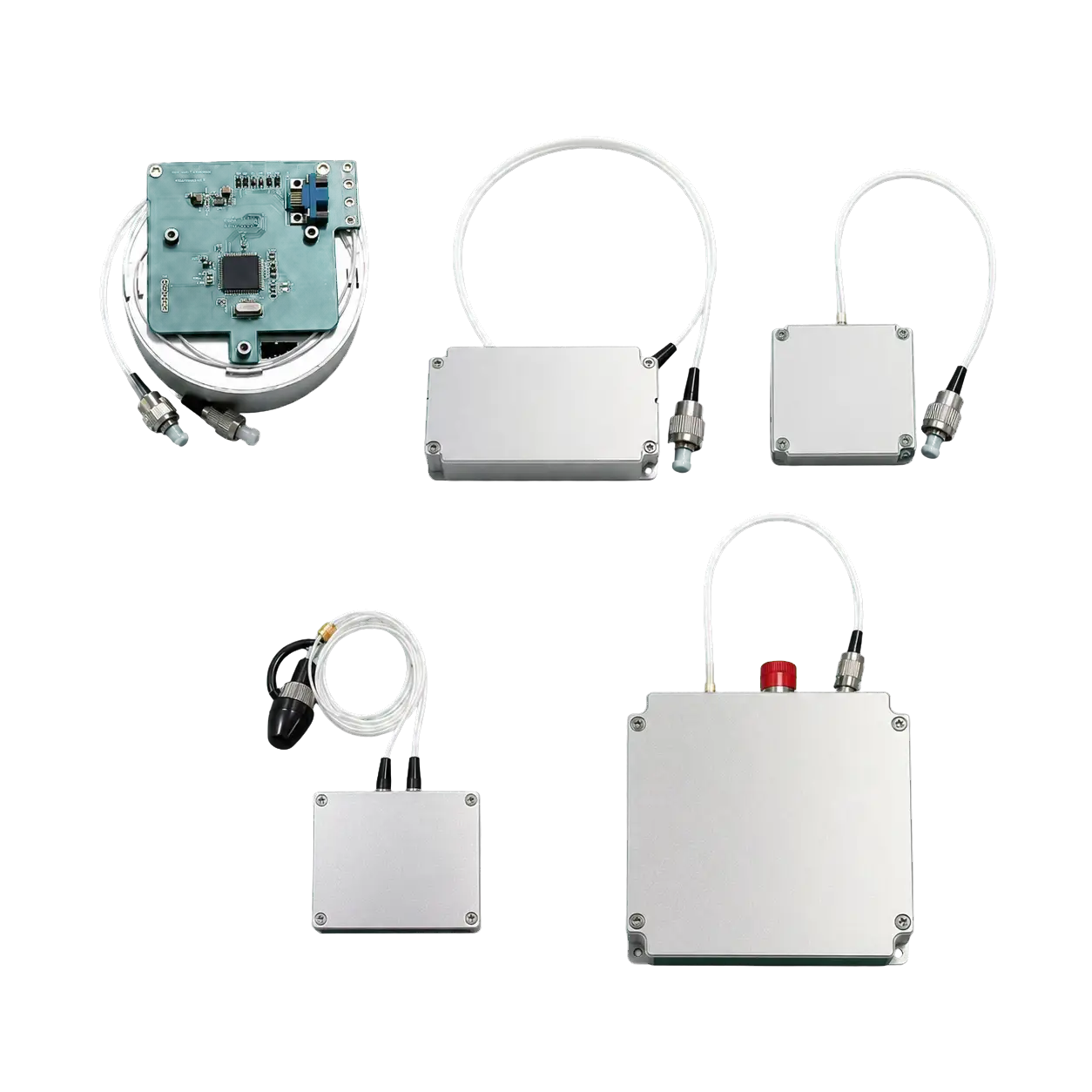 Compact Lumexis 1.5 micrometer pulsed fiber laser source modules with fiber output