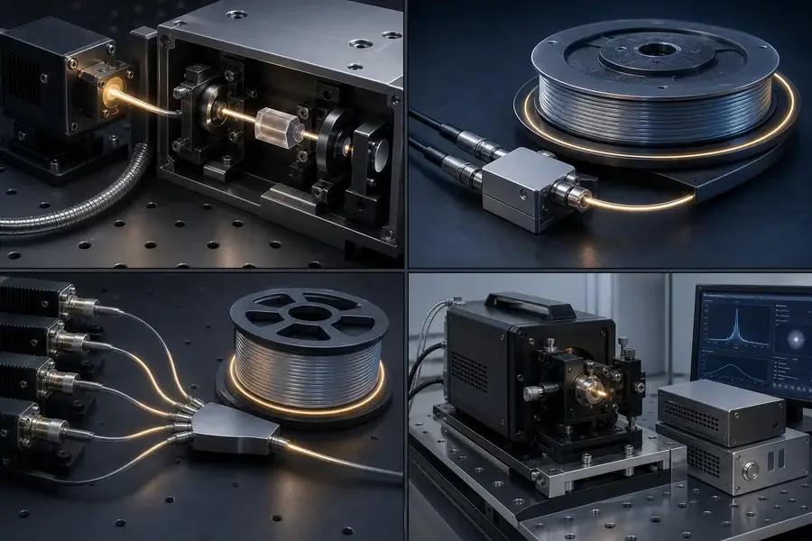 Four industrial and scientific laser-pumping applications: solid-state crystal pumping, thulium fiber pumping, ytterbium fiber pumping and an OEM research instrument