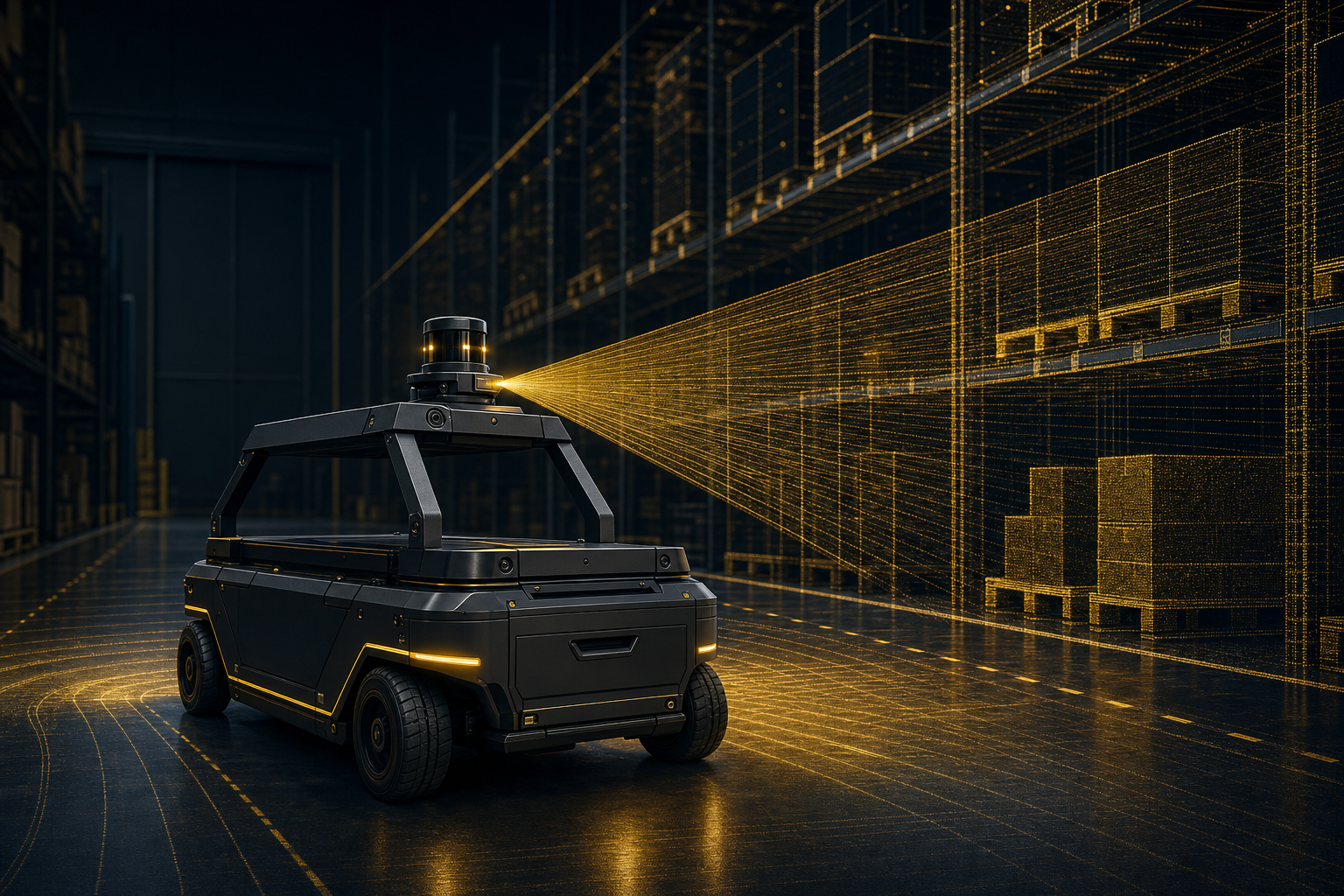 Industrial mobile LiDAR mapping application