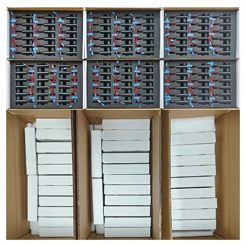 Laser rangefinder modules secured in separated protective packaging